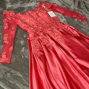 Beautiful satin gown